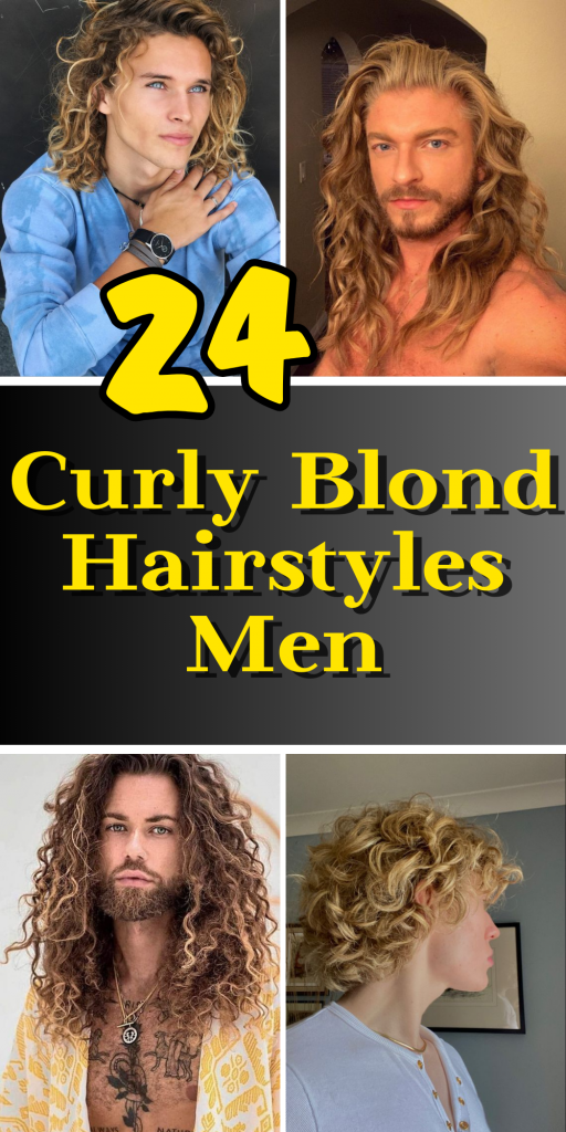 Stylish Curly Blonde Hairstyles For Men Top Trendy Curls Guide