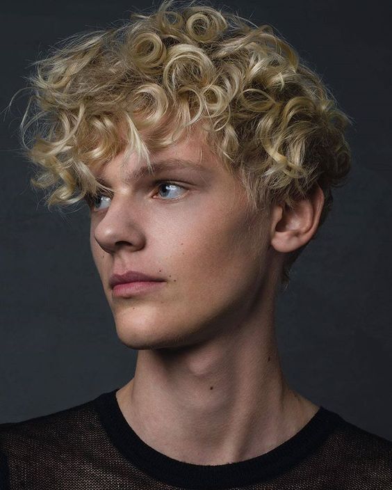 Stylish Curly Blonde Hairstyles for Men – Top Trendy Curls Guide