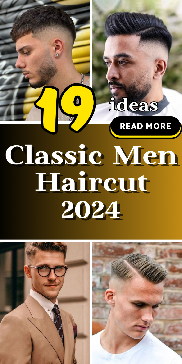 Classic Men Haircuts 2024 Timeless Styles And Modern Twists Top Hair