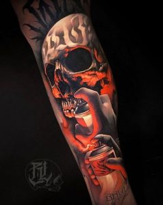 Explore 2024's Top Men's Colored Tattoo Designs - Full Sleeve to ...