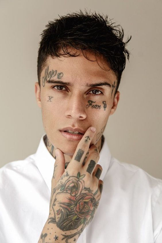 Face Tattoos Men 2024: Bold Designs and Stories Etched in Ink