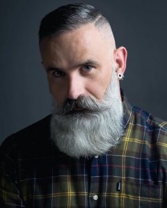 Embrace Timeless Style with Grey Bearded Men's Fashion & Elegance ...