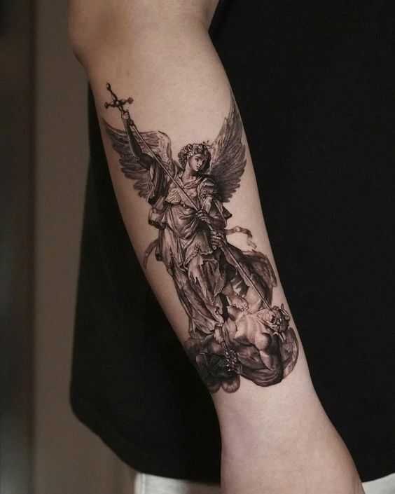 Explore 2024’s Top Angel Man Tattoo Designs – Ink with Meaning