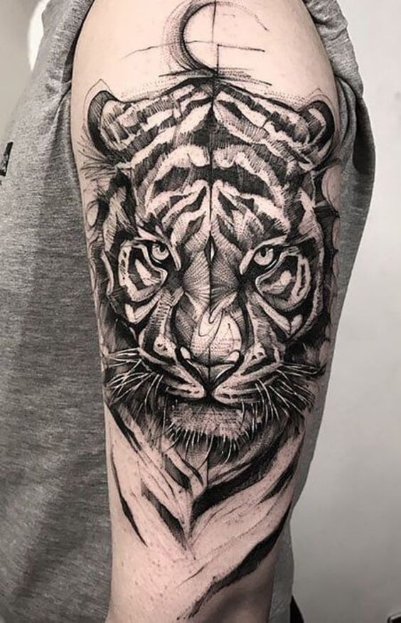 Exquisite Tiger Tattoos for Men 2024: Embrace Strength & Style