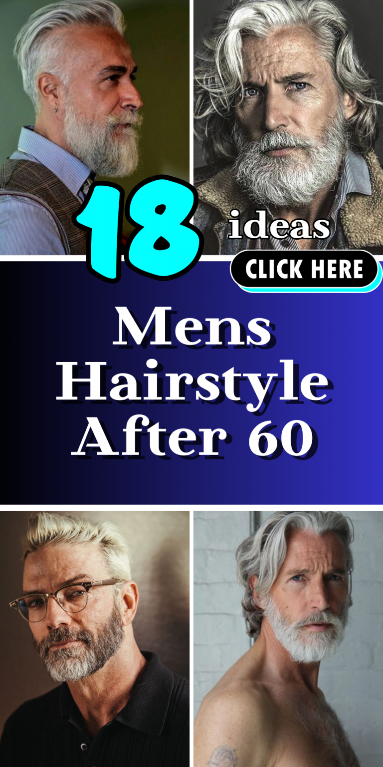 Stylish Hairstyles For Men Over 60 Embrace Age With Elegance And Trend