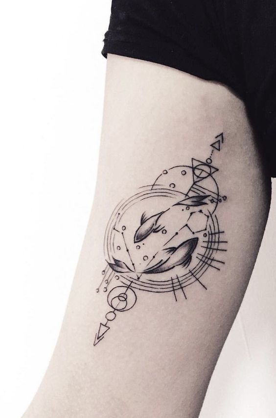 Pisces Tattoo for Men Ideas: Zodiac Sign-Inspired Body Art | Ink Guide