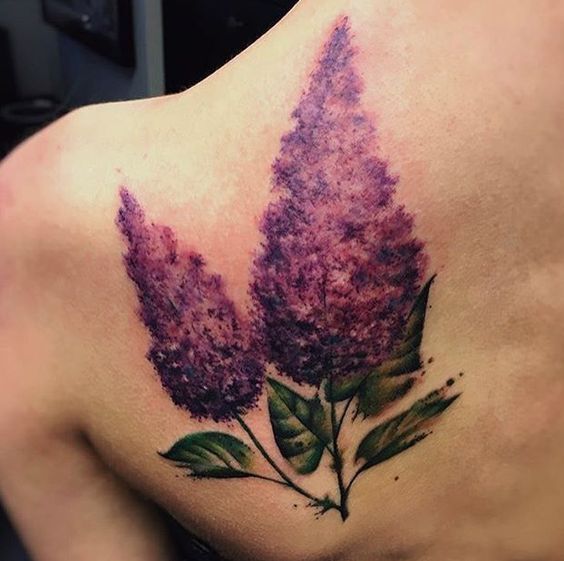 18 Ideas Chic Lilac Tattoo Ideas for Men – Black and White Designs Unveiled