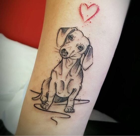 Discover Trendy Dachshund Tattoo Ideas: Styles & Designs for Dog Lovers