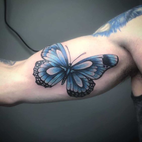 Discover Men’s Cute Butterfly Tattoo Ideas & Stylish Ink Inspirations