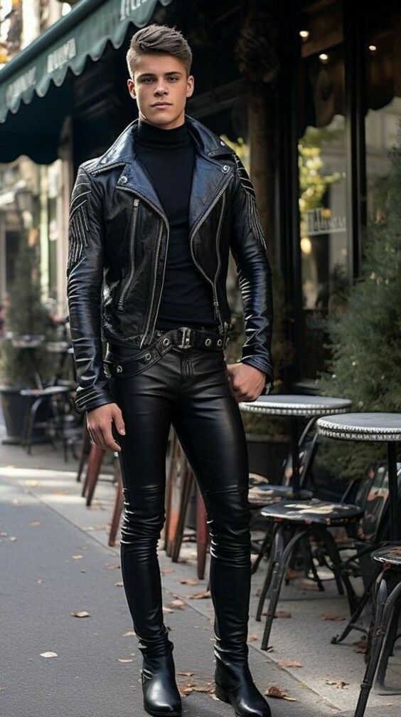 18 Ideas Discover Stylish Leather Pants for Men – Versatile Fashion for Every Occasion