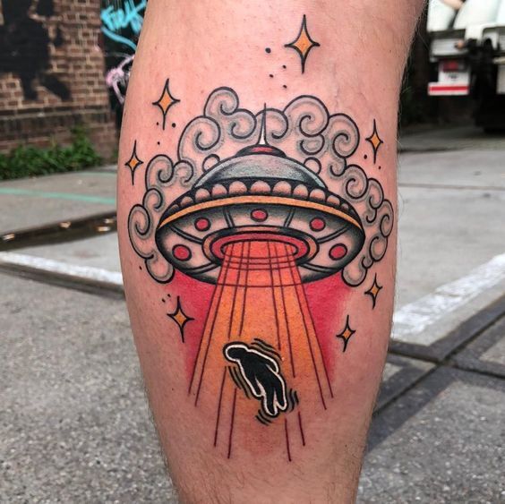 21 Ideas Explore Top UFO Tattoo Ideas: From Cute to Cosmic Designs