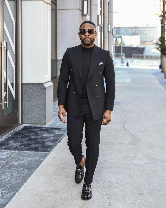 21 Elevate Your Style with Men’s Black Suits: Modern & Classy Trends