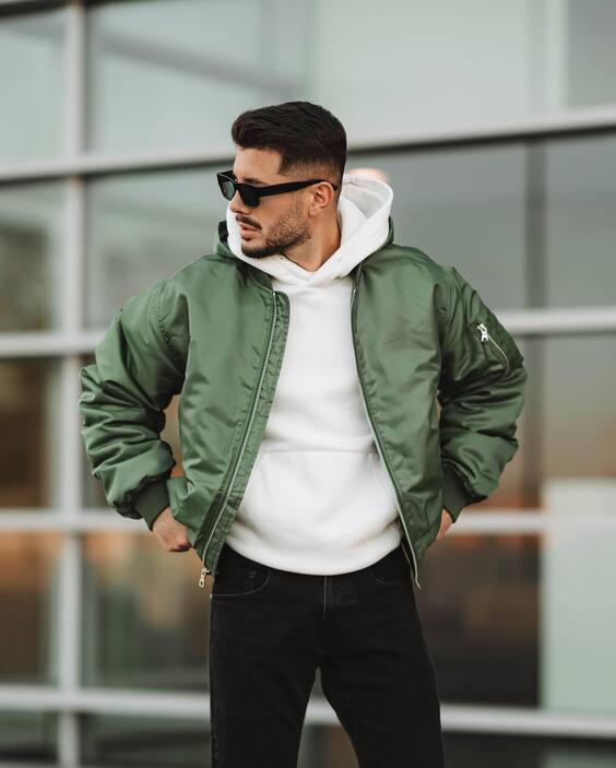 23 Explore Men’s Bomber Jackets: From Urban Cool to High-Fashion Glamour