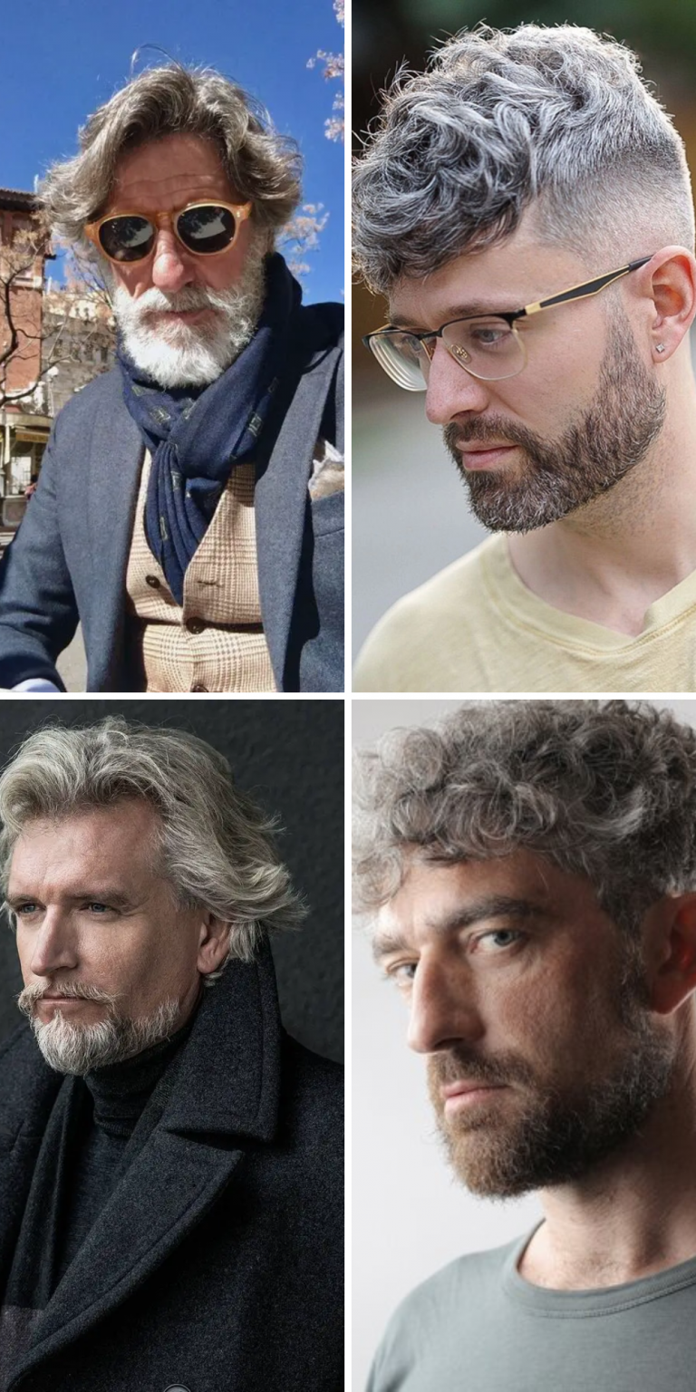 44 Curly Grey Hairstyles for Men: Top Stylish Looks to Embrace Your Natural Curls