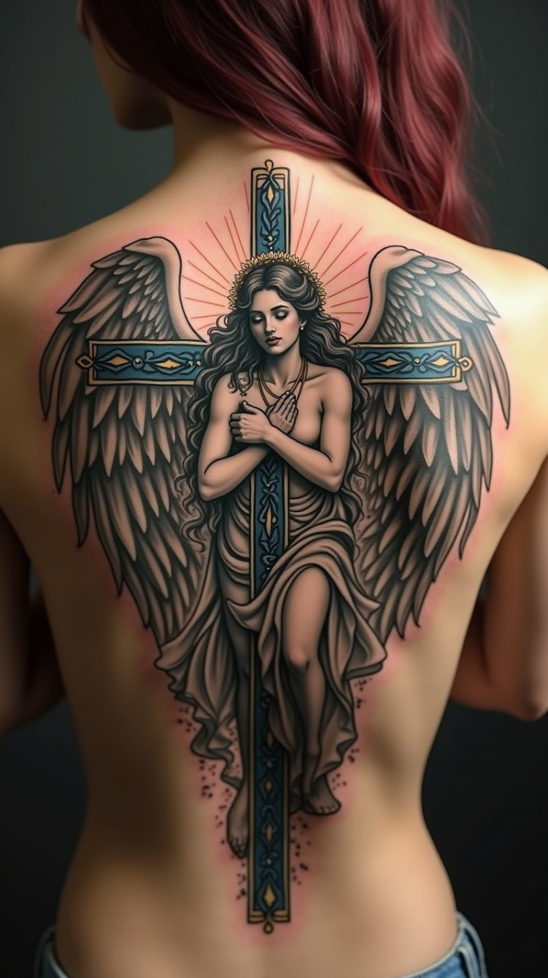 23 Explore Unique Angel Tattoo Ideas: Designs for Men and Women