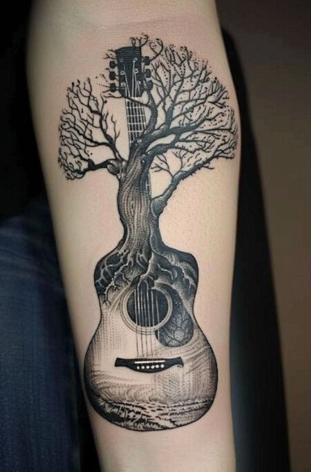 Music Tattoos for Men: A Creative Journey Through Ink and Melody