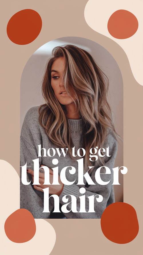 How to Get Thicker Hair: A Comprehensive Guide