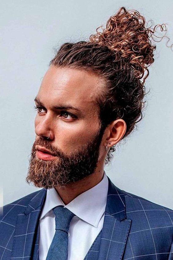 Man Bun Curly Hair: Discover the Top Black, Undercut, and Fade Styles for 2025 with Stunning Visuals