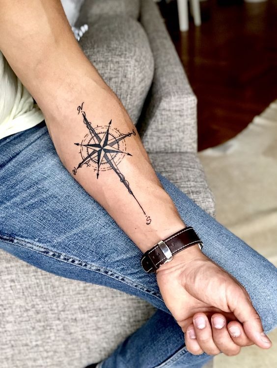 Best Compass Tattoo for Men in 2025: Unique Designs for Arm, Forearm, Chest, and Leg Inspirations