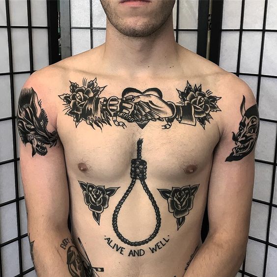 18 Unique Stomach Tattoo Ideas for Men: Inspiring Designs from Tribal Symbols