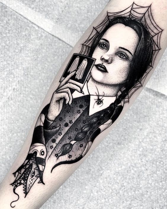 25 Scary Tattoo Ideas for Men and Women: Perfect Dark Art Sleeve and Arm Tattoo Ideas