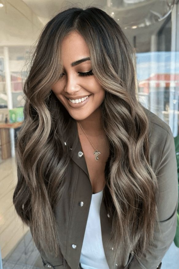 Stunning Hair Color Ideas for Brunettes Fall 2025 – Trendy Highlights, Peekaboo