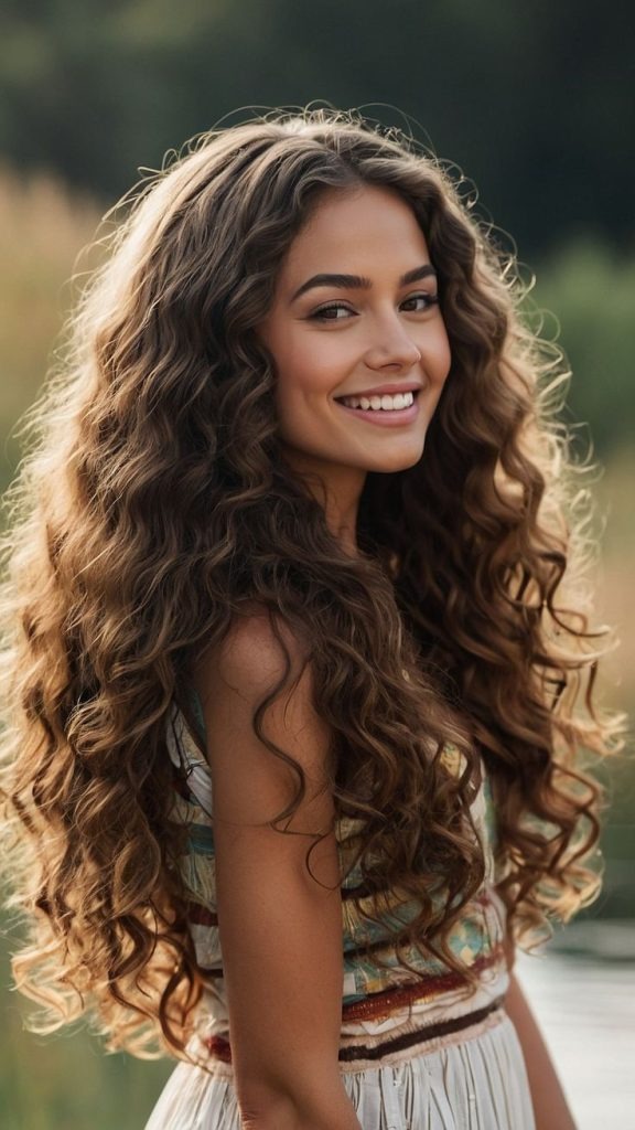 Elegant and Fancy Long Curly Hairstyles for Every Occasion in 2025