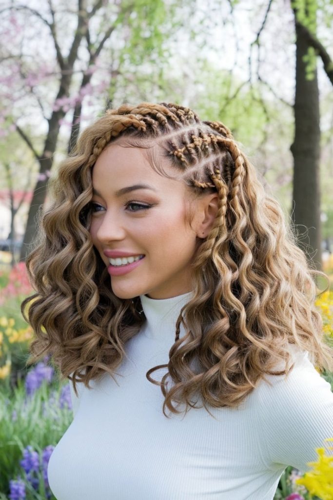 Stunning curly braids styles to try in 2025 for a trendy and chic look