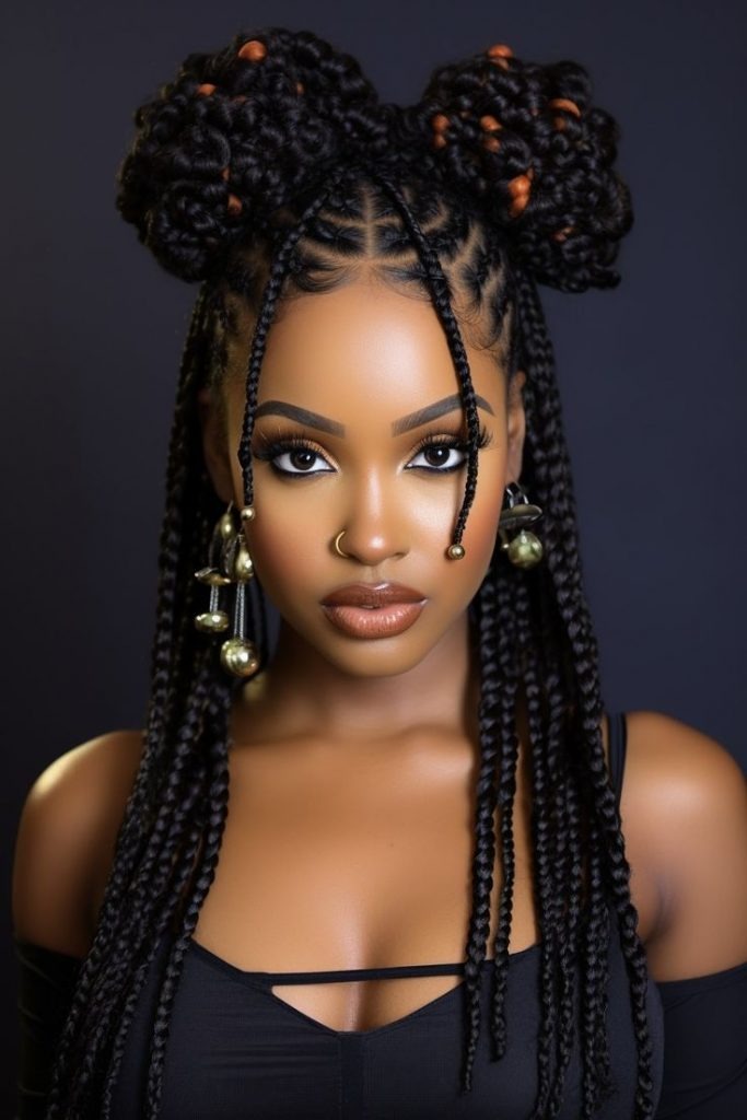 Stunning Summer Hairstyles for Black Women with Braids: Trendy and Elegant 2025 Styles