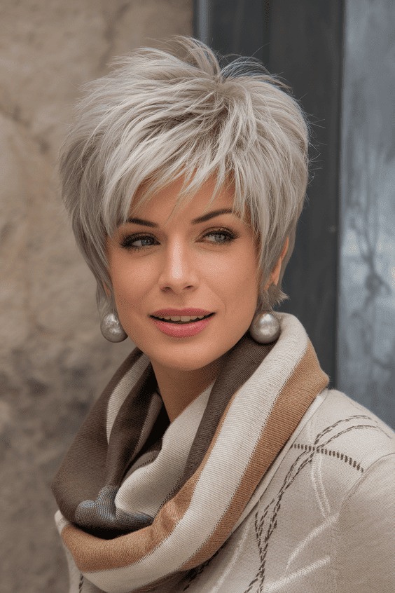 Discover the 2025 Trend: Short Shag Haircuts for Women That Define Effortless Style and Youthful Vibes Over 50